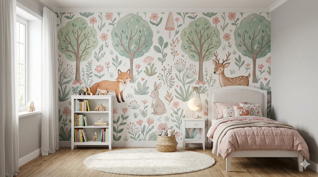 Tapet camera copiilor: cum alegi modelul potrivit pentru baieti si fete