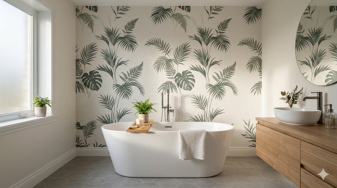 Tapet baie rezistent la apa: ghid complet de alegere si montaj