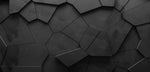 Tapet Personalizat 3D cu roca neagra sparta neuniform si iesita in relief - 3D CRACKED ROCK