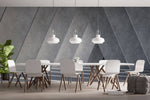 Tapet Personalizat 3D cu o structura de ciment futuristica ce reda o perspectiva vizuala in spatiu - FUTURISTIC COLUMNS