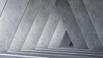 Tapet Personalizat 3D cu o structura de ciment futuristica ce reda o perspectiva vizuala in spatiu - FUTURISTIC COLUMNS