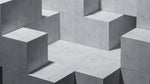 Tapet Personalizat 3D cu o structura de ciment moderna dispusa in cuburi 3D - 3D CONCRETE CUBES
