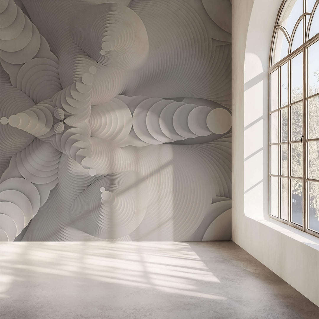 Tapet Personalizat 3D cu turnuri inalte vazute de sus - HIGH POINT