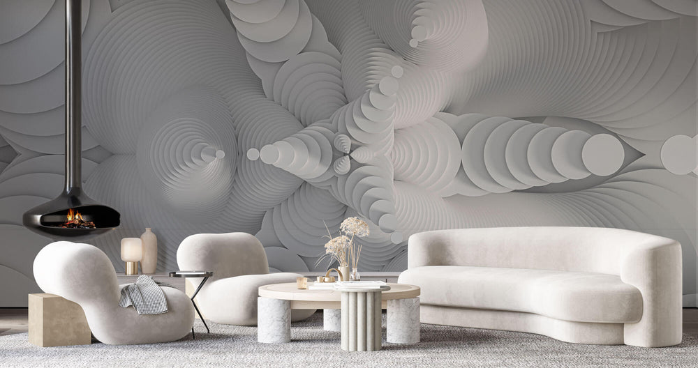 Tapet Personalizat 3D cu turnuri inalte vazute de sus - HIGH POINT