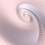 Tapet Personalizat 3D cu o spirala roz cu efect de departare 3D - PINK SPIRAL
