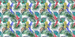 Tapet personalizat - COLORFUL PARROTS