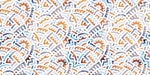 Tapet Personalizat Patterns cu arcade colorate in stil portughez - PORTUGUESE ARCH