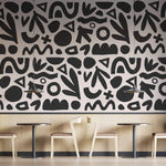 Tapet Personalizat Patterns cu modele si forme geometrice abstracte in stil minimalist - ABSTRACT MINIMALIST PATTERN