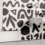 Tapet Personalizat Patterns cu modele si forme geometrice abstracte in stil minimalist - ABSTRACT MINIMALIST PATTERN