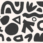 Tapet Personalizat Patterns cu modele si forme geometrice abstracte in stil minimalist - ABSTRACT MINIMALIST PATTERN