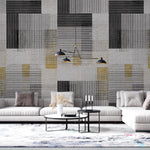 Tapet Personalizat Patterns cu linii si puncte abstracte - ABSTRACT LINES DESIGN