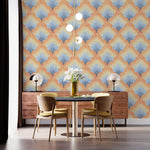 Tapet Personalizat Patterns cu mozaic colorat in puncte marunte - DOT MOSAIQUE