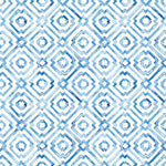 Tapet Personalizat Patterns cu motive in stil portughez in nuante de albastru watercolor - BLUE PORTUGUESE PATTERN