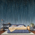 Tapet Personalizat Patterns cu model abstract in nuante degrade - ABSTRACT RAIN LINES