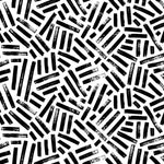 Tapet Personalizat Patterns cu dungi negre abstracte - BLACK STRIPES