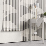 Tapet Personalizat Patterns cu model de frunze abstracte intr-o iluzie optica - ILLUSION LEAVES