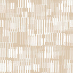 Tapet Personalizat Patterns cu dungi albe abstracte intr-un fundal bej - SUNNY BEIGE STRIPES