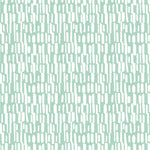 Tapet Personalizat Patterns cu model abstract pe un fundal verde - SAGE LINES