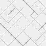 Tapet Personalizat Patterns cu linii geometrice intr-un fundal gri - MODERN ABSTRACT LINES