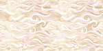 Tapet Personalizat Patterns forme abstracte in nuante de roz si fundal bej texturat - PINK ABSTRACT WAVES