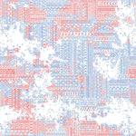Tapet Personalizat Patterns cu modele abstracte tribale intr-un stil vintage - SCRAPPED TRIBAL PATTERN