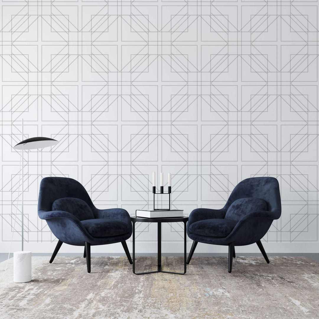 Tapet Personalizat Patterns cu forme simetrice geometrice - SYMMETRICAL DESIGN