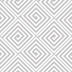 Tapet Personalizat Patterns cu hexagoane abstracte in nuante de bej - HEXAGONAL SPIRAL
