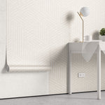 Tapet Personalizat Patterns cu forme geometrice subtile - BEIGE INTERTWINED