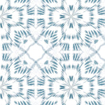 Tapet Personalizat Patterns cu modele tie dye in nuante de albastru - ABSTRACT TIE DYE