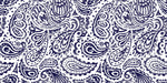 Tapet Personalizat Patterns cu model abstract de bandana in nuante de albastru - DARK BLUE BANDANA