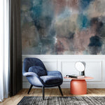 Tapet personalizat abstract cu nori de vopsea creand un efect vizual modern si artistic abstract paint clouds