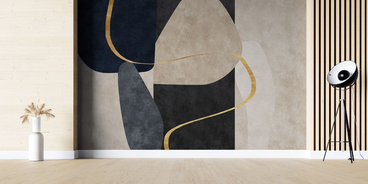 tapet personalizat abstract cu abstractii fine cu detalii delicate si o paleta de culori subtila pentru un aspect sofisticat fine abstractions