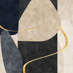 Tapet personalizat abstract cu abstractii fine cu detalii delicate si o paleta de culori subtila pentru un aspect sofisticat fine abstractions