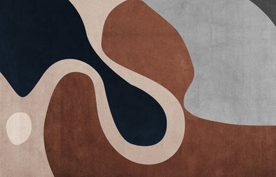 tapet personalizat abstract cu forme echilibrate creand un design armonios si placut vizual balanced forms