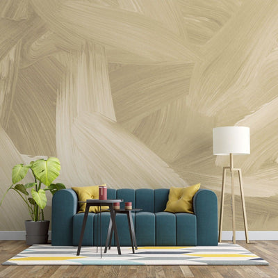 tapet personalizat abstract cu miscari delicate de pensula oferind un aspect artistic si texturat plin de sensibilitate soft brush