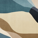Tapet personalizat abstract cu forme continue si fluide creand un design fluid cu un flux vizual placut seamless shapes