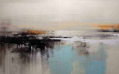 tapet personalizat abstract cu tonuri pamantii estompate aducand o nota de naturalete si sobrietate muted earth