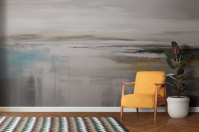 tapet personalizat abstract definit prin absenta formelor clare cu spatii negative ce creeaza o imagine minimalista si intriganta defined by absence