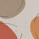 Tapet personalizat abstract cu margini si forme bine definite oferind un design curat si geometric edge and form