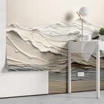Tapet personalizat abstract cu valuri de vopsea creand un design fluid si artistic plin de miscare paint waves
