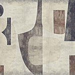 Tapet personalizat abstract cu o schita de perete oferind un aspect arhitectural si minimalist wall blueprint