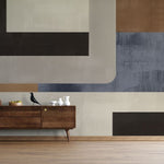 Tapet personalizat abstract cu o grila moderna ce aduce un stil contemporan si ordonat modern grid
