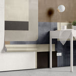 Tapet personalizat abstract cu o grila moderna ce aduce un stil contemporan si ordonat modern grid