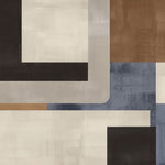 Tapet personalizat abstract cu o grila moderna ce aduce un stil contemporan si ordonat modern grid