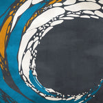 Tapet personalizat abstract cu forme ce se transforma creand un design dinamic si inovator shape shifter