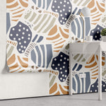 Tapet Personalizat Abstract cu forme colorate abstracte - DOTTY ABSTRACT