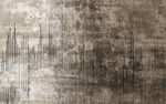 Tapet Personalizat Abstract cu textura de piatra si linii abstracte - LINED WALL