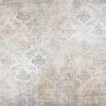 Tapet Personalizat Abstract cu model rococo intr-o textura vintage - CEMENT ROCOCO