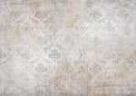 Tapet Personalizat Abstract cu model rococo intr-o textura vintage - CEMENT ROCOCO