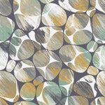 Tapet Personalizat Abstract cu model geometric suprapus in nuante calde - DOUBLE PATTERN